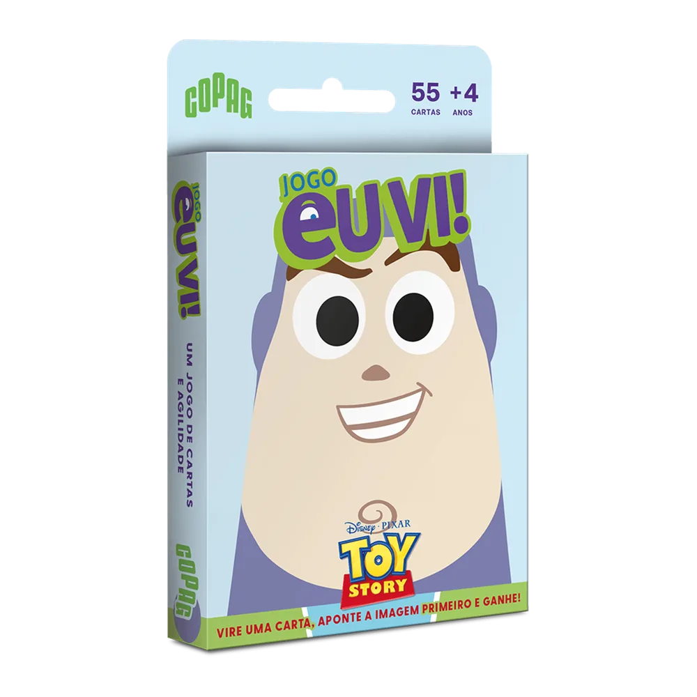 Jogo Eu Vi! Toy Story — foto oficial Copag