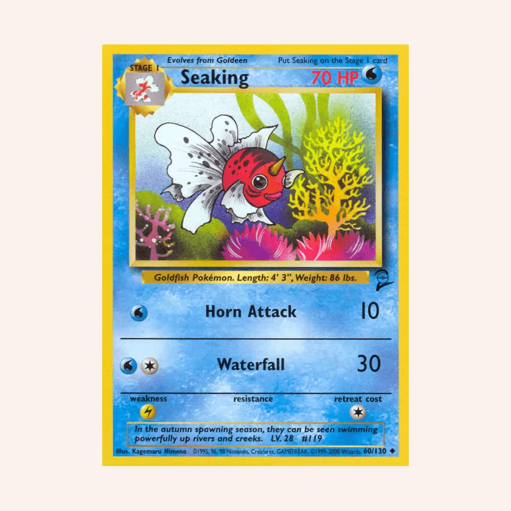 Seaking 060/130 — Base Set 2 (arte oficial)