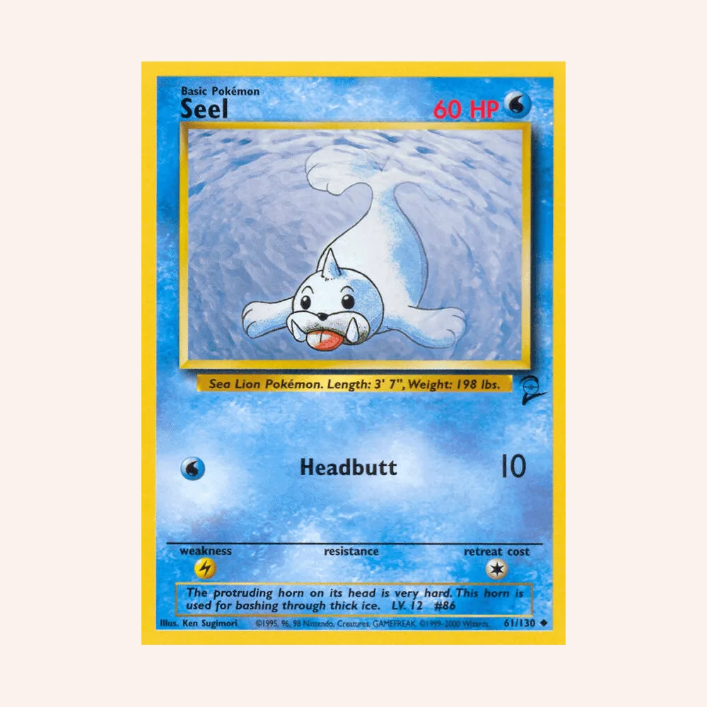 Seel 061/130 — Base Set 2 (arte oficial)