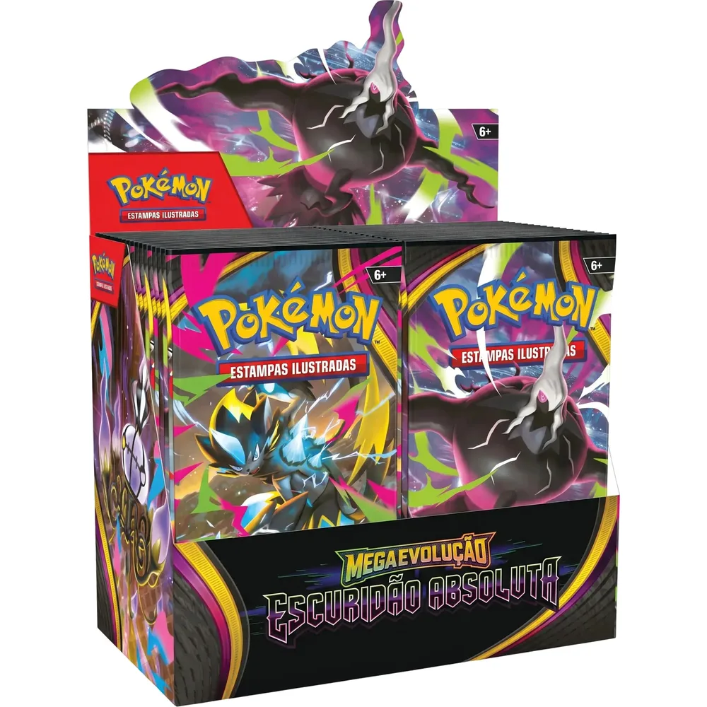 Booster Box Escuridão Absoluta — foto de divulgação
